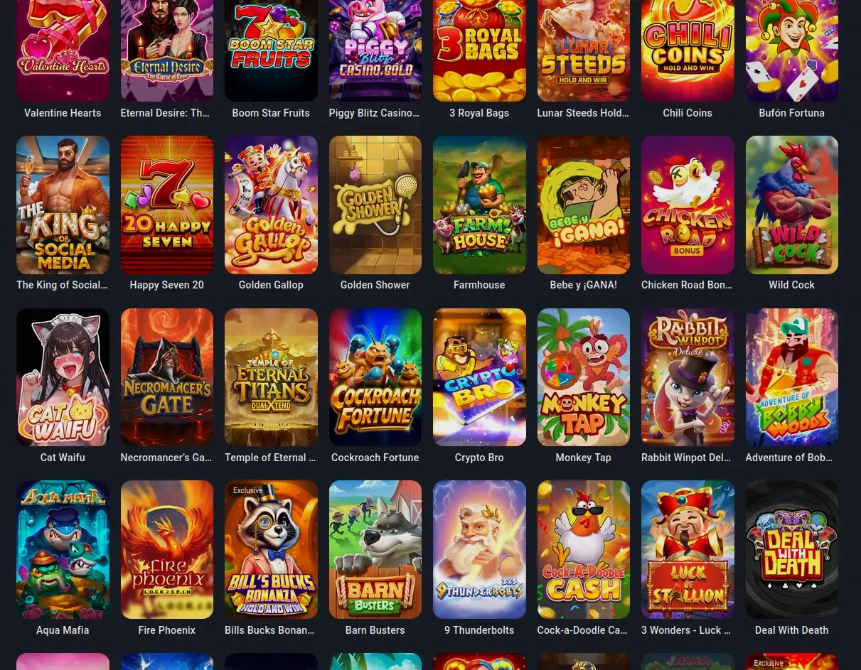 Spinsy casinò mobile interfaccia giochi slot e live casino su smartphone