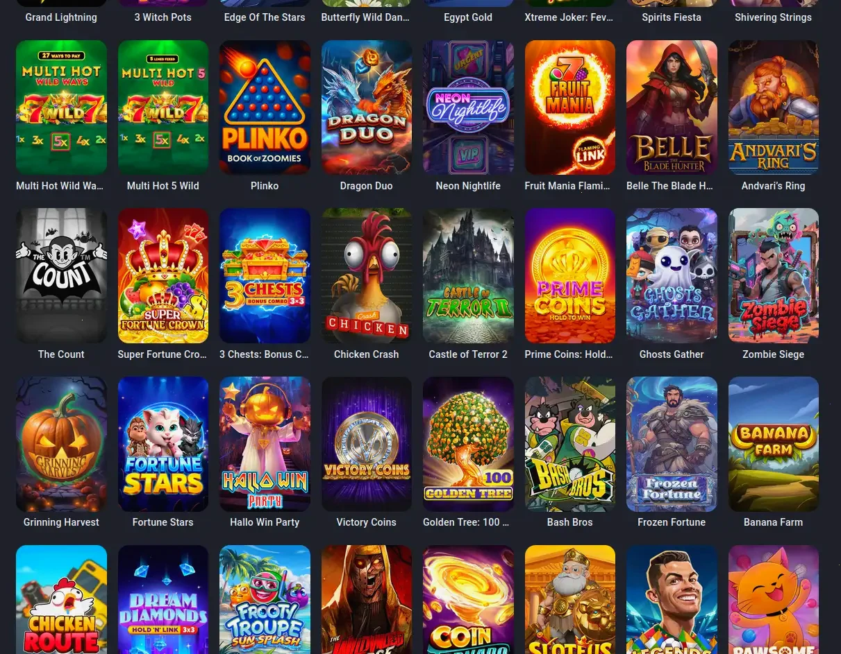 Accesso a Spinsy casino online con bonus di benvenuto
